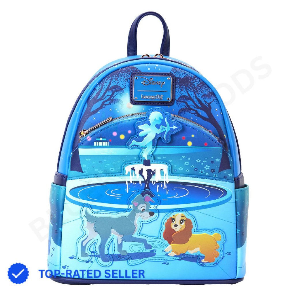 Vintage Disney Collectible Mini Backpack Faux Leather Daypack Retro Chic